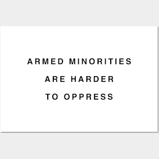 ARMED MINORITIES Posters and Art